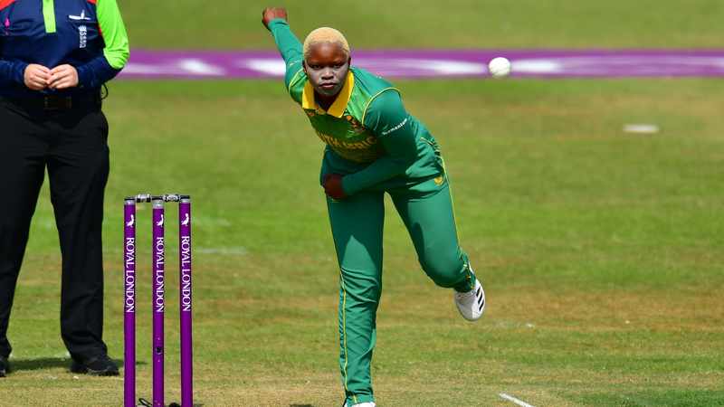 Emerging spinner Nonkululek Mlaba advances in the ICC T20I Rankings after an outstanding performance in the T20I tri-series championship