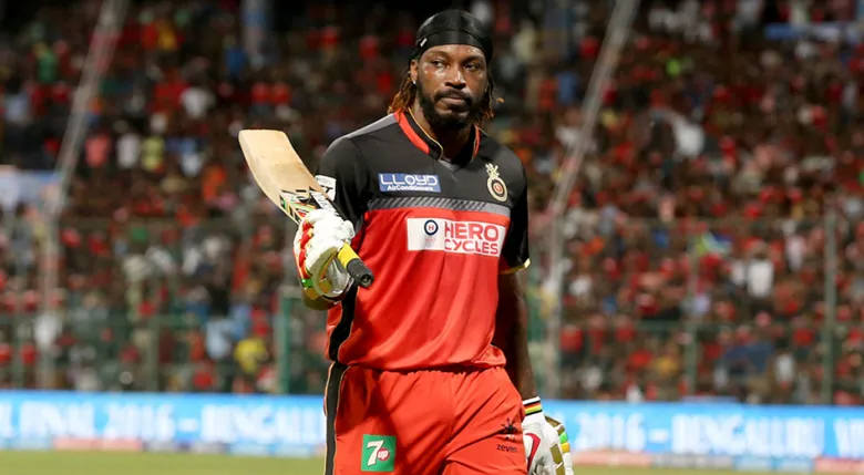 One of the best fan bases I've encountered is RCB's: According to Chris Gayle