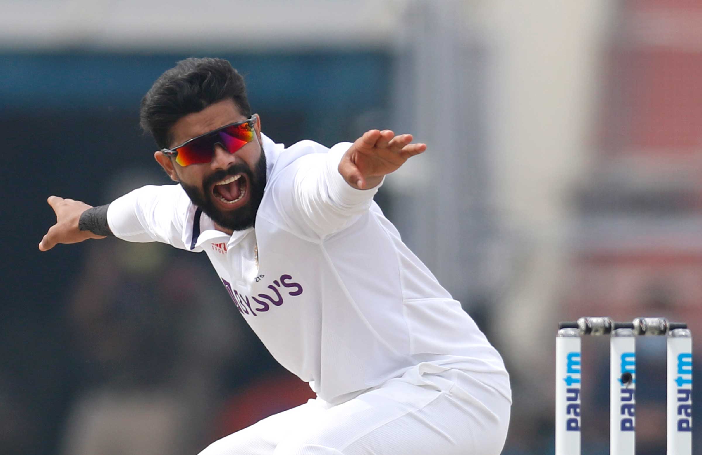 India's second session comeback is led by Jadeja.
