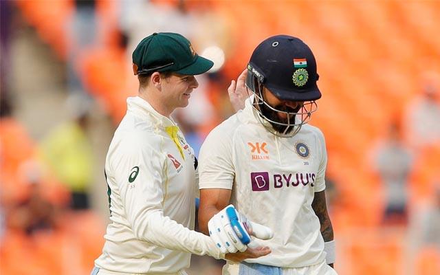 Steve Smith's gesture warms the heart, while Virat Kohli earns a standing ovation in Ahmedabad during India vs. Australia.