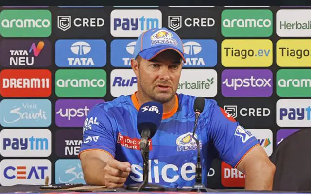 Suryakumar Yadav's performance is explained by MI head coach Mark Boucher as "don't want to put too much pressure on him."