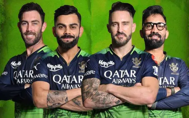 IPL 2023: Royal Challengers Bangalore players will compete against Rajasthan Royals with green jerseys at home.