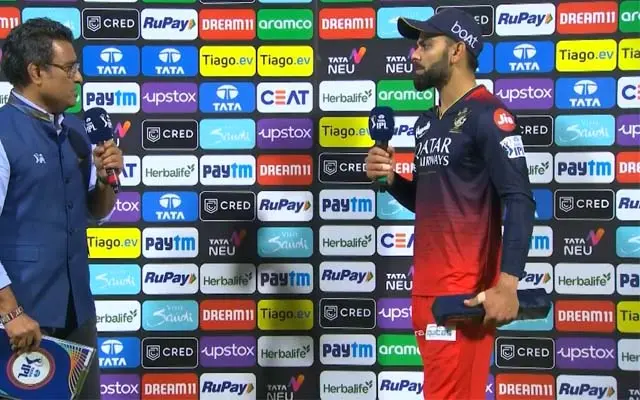 After failing to capitalize on a strong start against DC, Virat Kohli expressed disappointment, "I was quite disappointed that I got out to a full toss."