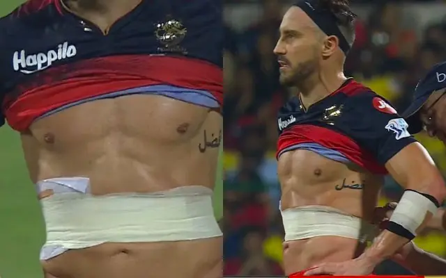 Faf du Plessis, the captain, was injured, but it didn't help RCB defeat CSK in the Southern Derby.