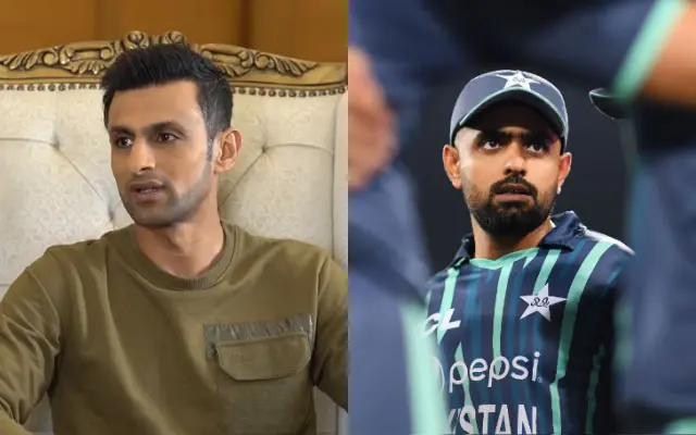 Shoaib Malik recommends Babar Azam to step down as captain because "pressure on him will be limited to his batting"