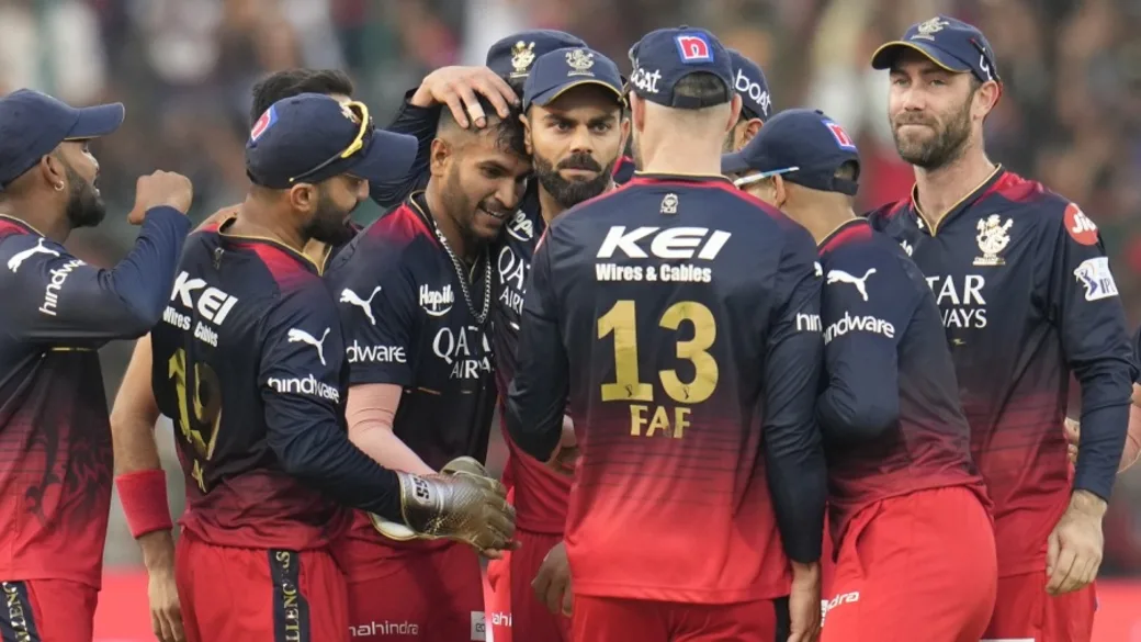 RCB causes Delhi Capitals to suffer their fifth consecutive loss.
