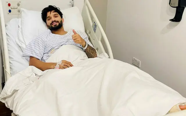 Rajat Patidar undergoes surgery and updates his Instagram followers on his path to recovery.