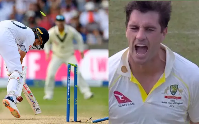 Ashes 2023: On Day 4 Pat Cummins vaults Ollie Pope with a lethal yorker.