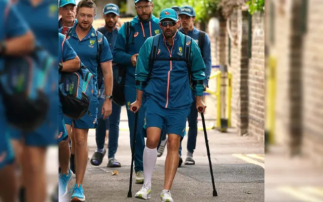 Former Australian team physician Peter Brukner comments on Nathan Lyon's injury, stating that he is essentially out of the Ashes.