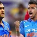 Yuzvendra Chahal discusses his relationship with MS Dhoni in his opening statement, "Unke saamne meri bolti bandh ho jaati hai."