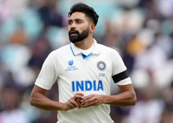 Mohammed Siraj will not play in the ODI series between the United States and India in 2023 in order to balance his workload.