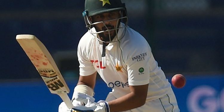 Saud Shakeel scores an incredible century in Sri Lanka vs. Pakistan in 2023 to keep Pakistan's chances alive.
