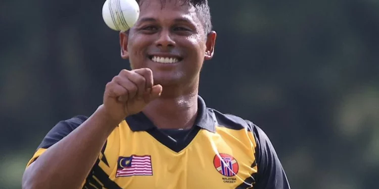 Malaysia's Syazrul Idrus becomes the first player in T20Is to record seven wickets.