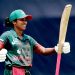 BAN-W vs. IND-W: Fargana Hoque of Bangladesh becomes the first woman to make a century for her nation in ODIs.