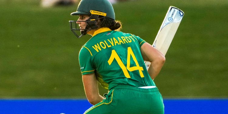 South Africa Women's temporary captain is Laura Wolvaardt.