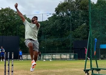 Before facing Ireland, Jasprit Bumrah bowls hard at the NCA nets and displays immaculate form.