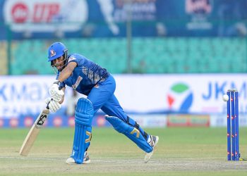 The Meerut Mavericks defeat the Kashi Rudras in a resounding fashion to win the UPT20 2023.