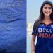 Virat Kohli's autographed shirt is worn by Afghan social media star Wazhma Ayoubi to promote India before the Asia Cup Final.