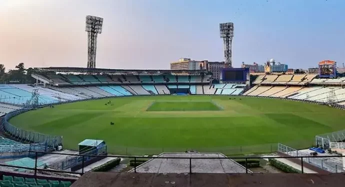 With a fresh design, Eden Gardens is ready for the ODI Cricket World Cup in 2023, and a video of it has gone viral.