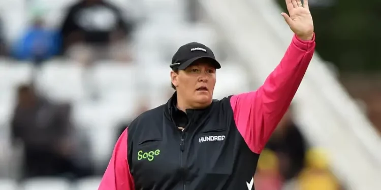 The County Championship's first female umpire will be Sue Redfern.