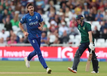 Ireland's record 9th and 10th wicket stands were in vain as England defeated Ireland by 48 runs in the second One-Day International.