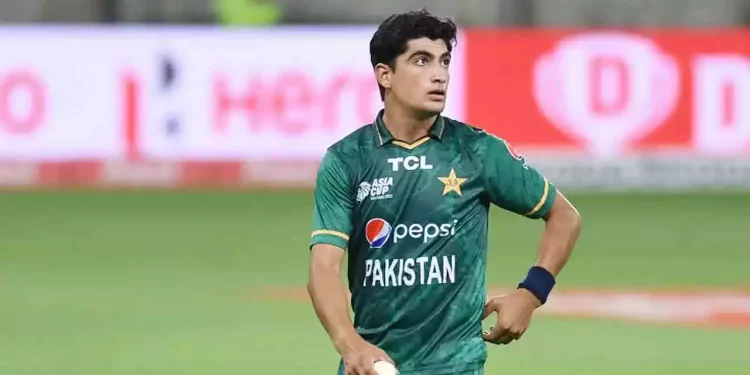 Naseem Shah may not play in the World Cup.