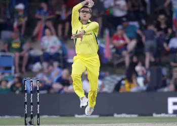 Adam Zampa equals Mick Lewis' regrettable record for the most runs allowed by a bowler in an ODI game for South Africa vs. Australia.