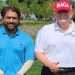 MS Dhoni and Donald Trump play golf, and pictures of it go viral