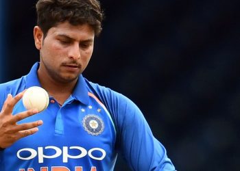 Now is Kuldeep Yadav's turn.