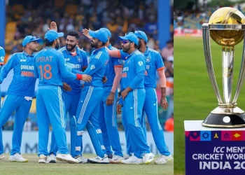 How can India enter the ODI World Cup in 2023 as the top side in the world?