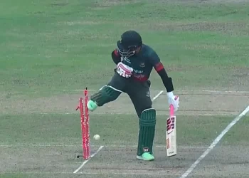 BAN vs NZ: Mushfiqur Rahim's third ODI failure to keep his wicket despite his football prowess goes viral