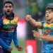 Sri Lanka names its ODI World Cup roster, the twin spinners Hasaranga and Theekshana are selected temporarily.