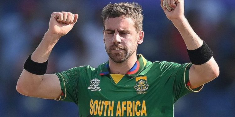 Anrich Nortje, a South African pacer, won't play in the 2023 ODI World Cup, according to reports Information: South Africa