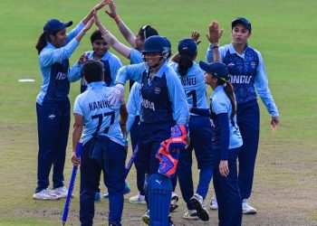 Twitter reactions to India Women defeating Sri Lanka Women winning the 2023 Asian Games gold