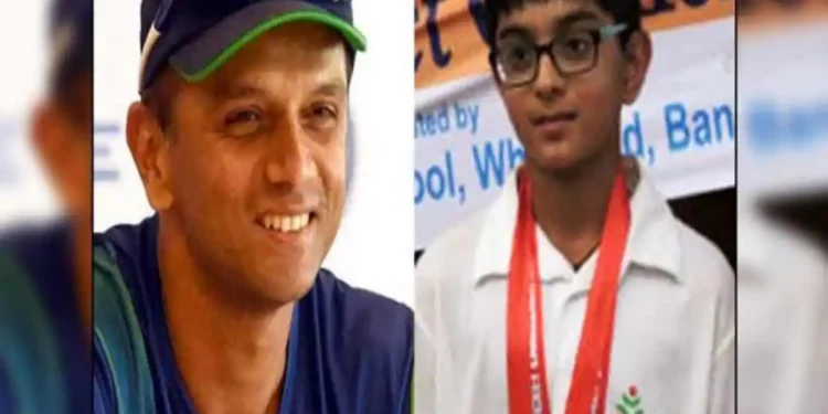 Samit Dravid, son of Rahul Dravid, is a part of Karnataka's 15-player Vinoo Mankad Trophy team for 2023.