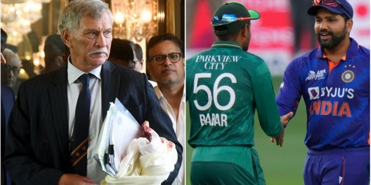 The grandeur of India-Pakistani conflicts is described by Roger Binny as "everything comes to a standstill"