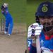 World Cup 2023: KL Rahul stuns Pat Cummins with a mind-blowing six against him.