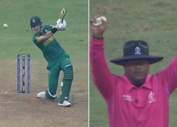 ENG vs SA ODI World Cup 2023: Shot of the Day: Marco Jansen hits Gut Atkinson over the top for a maximum