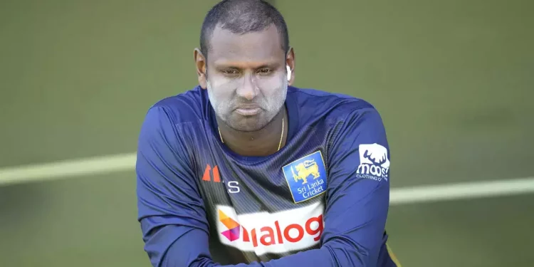 Injured Matheesha Pathirana is replaced in the Sri Lankan team by Angelo Mathews for the ODI World Cup 2023.