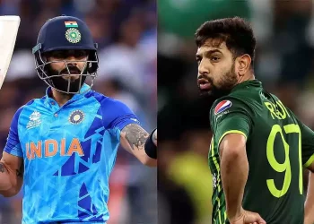 When Haris Rauf bowled to Virat Kohli in the practice nets, he remarked, "Feelt like he knew exactly where the ball was going to hit his bat."When Haris Rauf bowled to Virat Kohli in the practice nets, he remarked, "Feelt like he knew exactly where the ball was going to hit his bat."