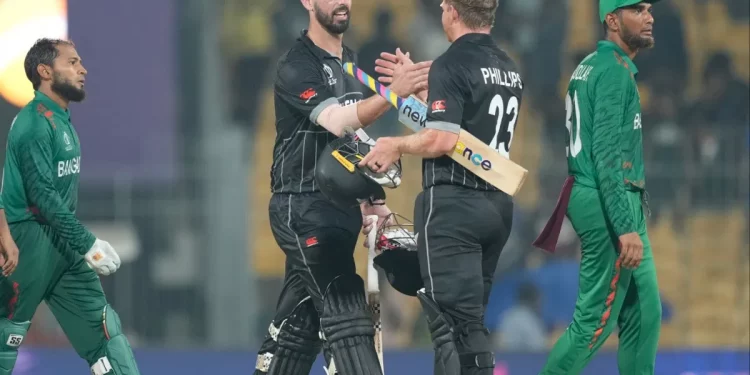 ODI of the ODI World Cup 2023 against New Zealand and Bangladesh.