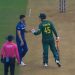 I feel bad for him and the English boys.- In front of Mark Wood, Heinrich Klaasen apologizes for his raucous celebration.