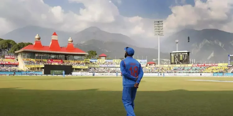 Records and statistics for Virat Kohli in Dharamsala