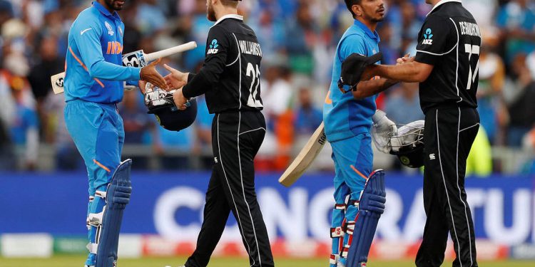 Players absent from the World Cup 2019 semifinal matchup for India vs. New Zealand in 2023