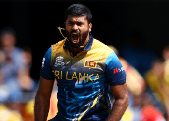 Lahiru Kumara is out of the ODI World Cup 2023 because to a thigh injury; Dushmantha Chameera is the replacement.