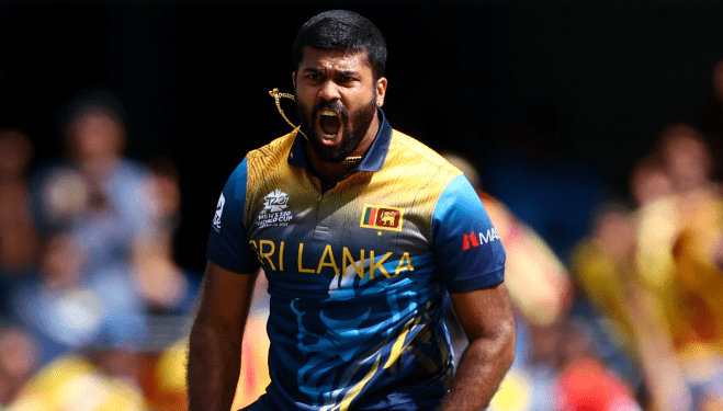 Lahiru Kumara is out of the ODI World Cup 2023 because to a thigh injury; Dushmantha Chameera is the replacement.