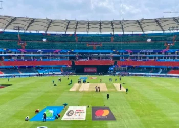 Internet images of the IND-PAK pitch surfaces and an anticipated pitch report for the ODI World Cup 2023