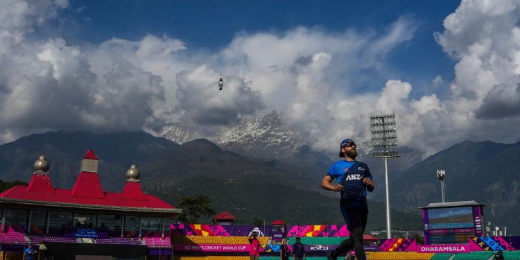 ODI World Cup 2023: Weather Report and Pitch Report for Australia vs. New Zealand at HPCA Stadium in Dharamsala