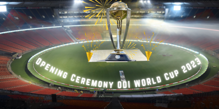 No ceremony will kick off the ICC ODI World Cup in 2023.
