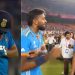 ODI World Cup 2023: Rohit Sharma tells the umpire during India vs. Pakistan, Match 12 the origin of the infamous bicep-flexing motion.